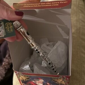 Old World Flute ornament